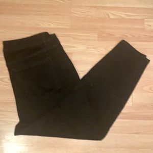Lane Bryant Size 24 Black Skinny Leg Jeans